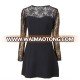 hot sexy black enchanting latest design full dress