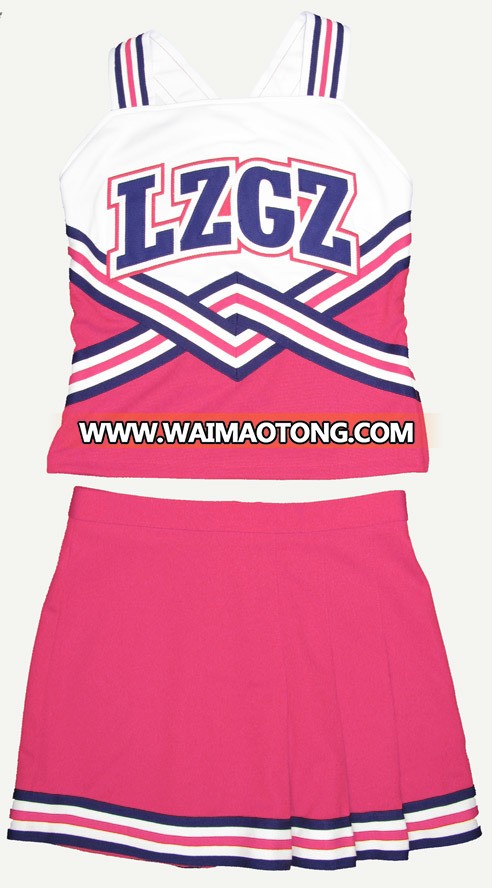 2016 Cheerleading Uniform: Shell Top and Skirt